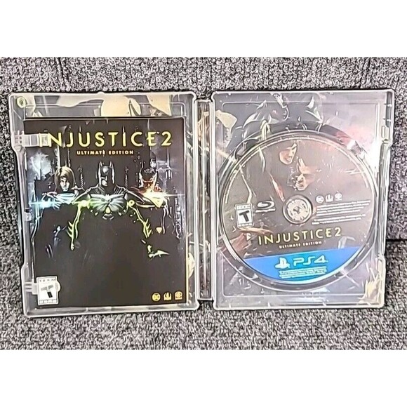 Injustice 2: Ultimate Edition Sony PlayStation 4, 2017 Steelbook CIB Batman PS4 - Picture 3 of 6